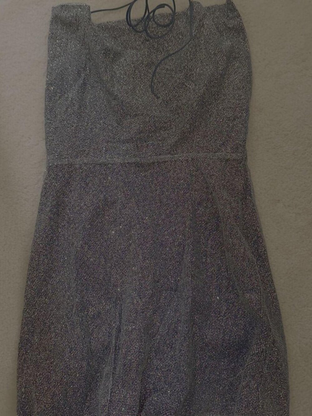 never worn hello molly blue + silver mini dress 💙✨ - Picture 2 of 5